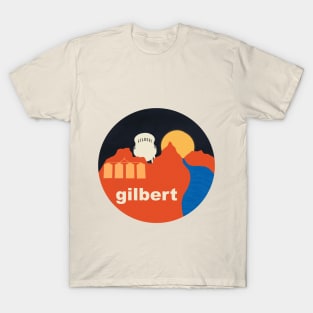 Gilbert Arizona Water Tower Silos Minimalist T-Shirt